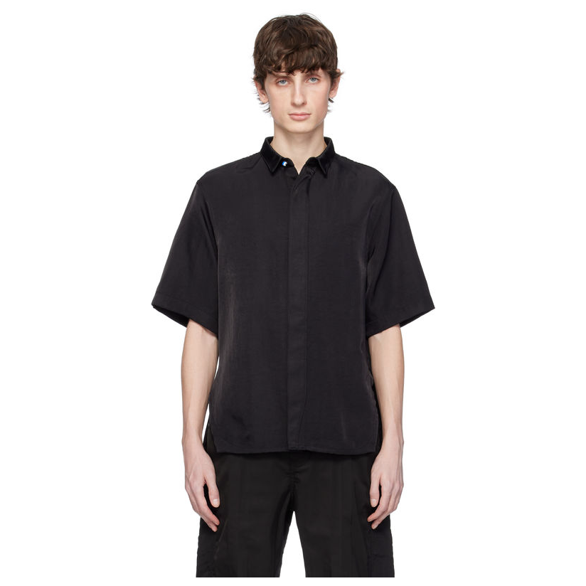ADER ERROR 黑色 Half Sleeve Product. 57 衬衫男经典户外衬衫