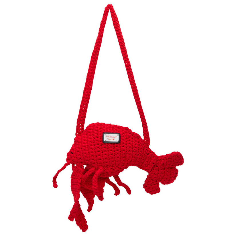 CHARLES JEFFREY LOVERBOY 红色 Lobster 单肩包女女夏送女友包