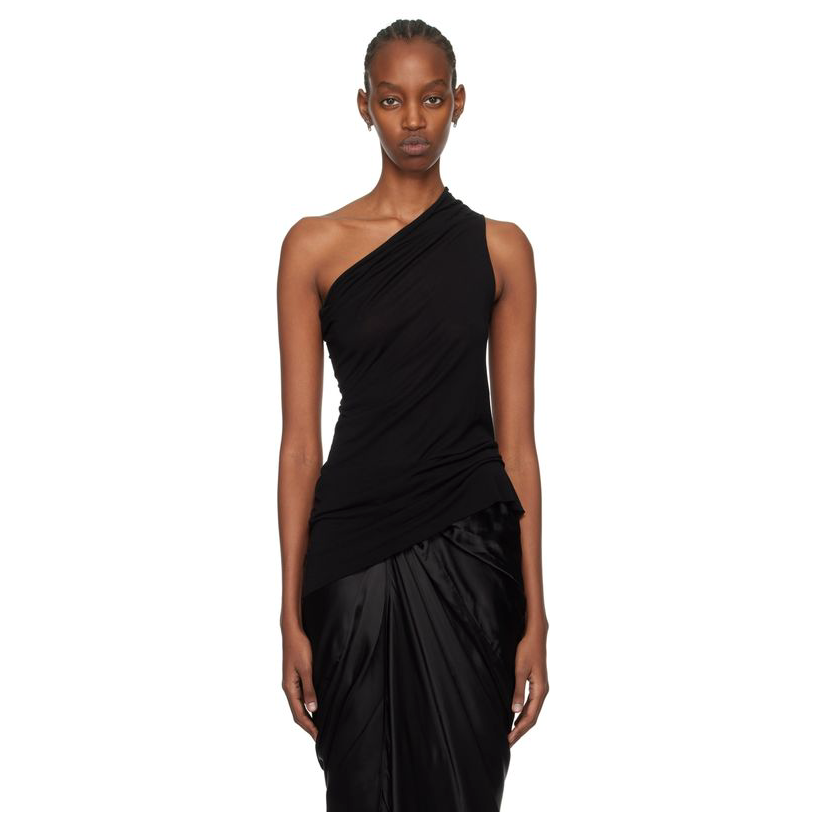 RICKOWENS 黑色 Athena 上装女情侣款T恤体恤新款潮t恤女男女同款