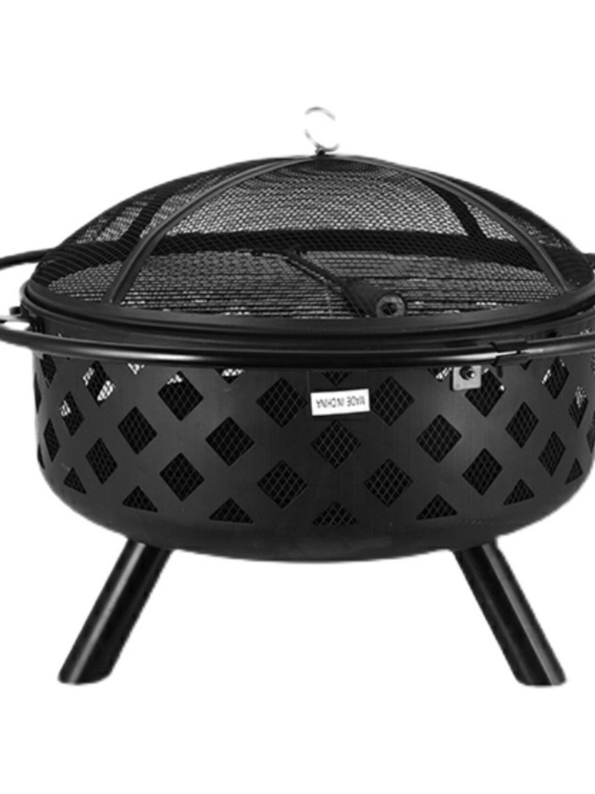 户外庭院圆形烧烤炉取暖柴火炉取暖炉篝火盆炉烤火架烤火炉碳火盆