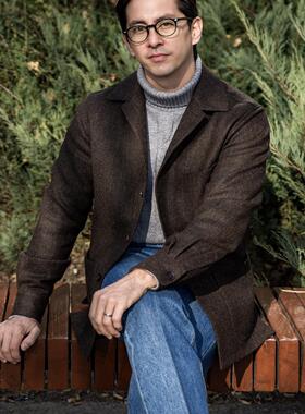 PM Chore Jacket 粗花呢工装夹克 Moon Tweed