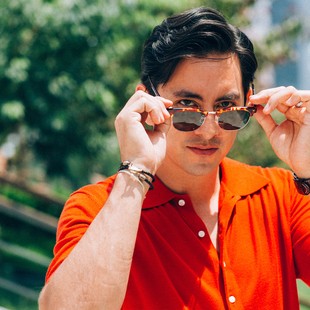 Principle M 2021年新款男女通用复古墨镜太阳镜 PRIN-SG003