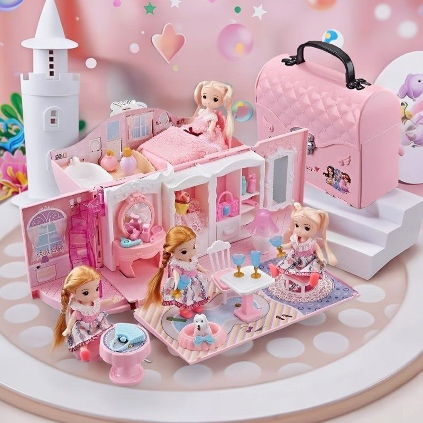 2026年新品女孩玩具过家家公主礼物4岁女孩生日礼物2岁女宝宝玩具,玩具/童车/益智/积木/模型,过家家玩具,淘宝优惠券,粉丝福利购,淘宝优惠卷