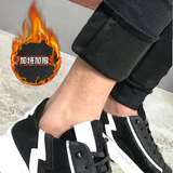 冬季束脚裤韩版修身小脚休闲裤男哈伦裤新款裤子X06-P60加绒P65，男装卫衣，电商A270