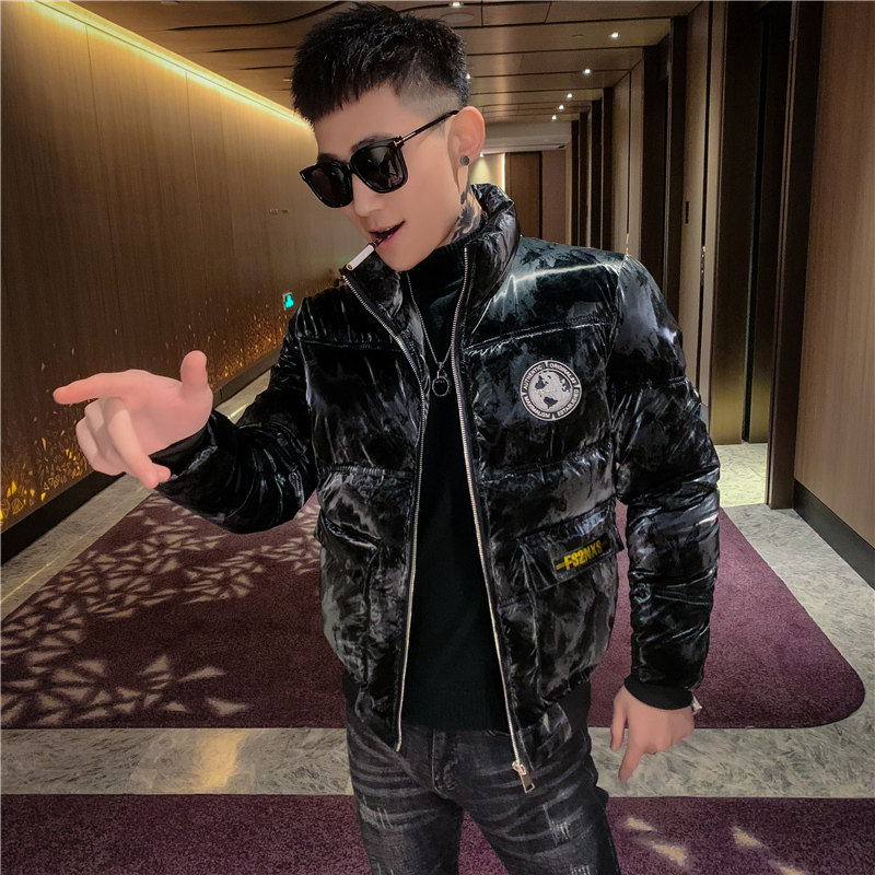 冬季棉袄男士加厚短款棉衣修身外套潮流棉服精神小伙韩版百搭P135,男装棉衣,电商A270