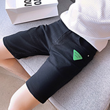 薄款男士水洗裤子中裤黑色短裤五分夏季牛仔潮牌高端宽松弹力p45，男装牛仔裤，电商A270