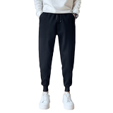 秋冬季休闲裤长裤裤子宽松潮流运动束脚裤男卫裤X180-P55加绒60灰，男装休闲裤，电商A270