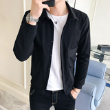 外套男韩版潮流修身帅气社会小伙网红同款春秋夹克新款JK01-P65，男装夹克，电商A270