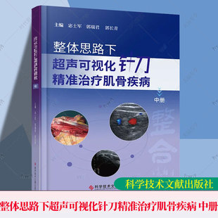 整体思路下超声可视化针刀精准治疗肌骨疾病 中册 宓士军 郭瑞君 郭长青 科学技术文献出版社 肌肉骨骼系统针刀疗法医学书籍