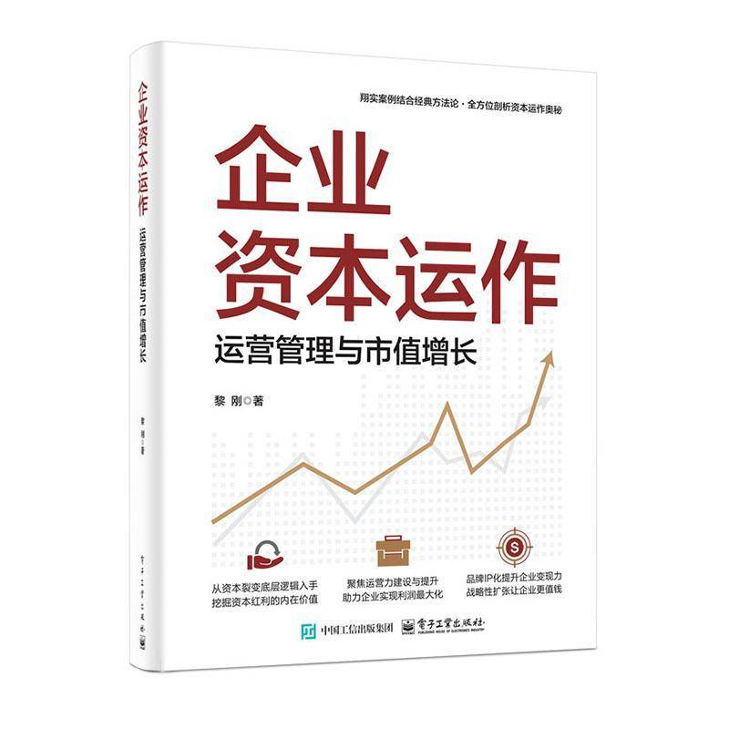 企业资本运作 运营管理与市值增长 黎刚 企业管理战略管理生存指南 资本裂变运营力建设成本削减融资方案计划规划用书书籍
