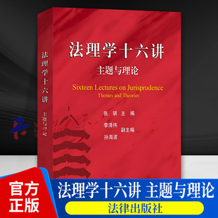 主题与理论 北京大学出版 张骐主编 法理学大学教材 社 自然法学说法律实证主义法律体系规范权利义务责任方法 法理学十六讲