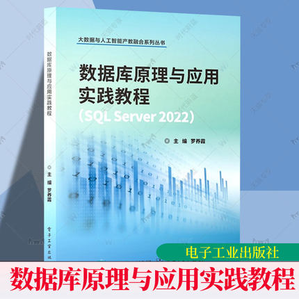 数据库原理与应用实践教程 SQL Server 2022 罗养霞大数据与人工智能产教融合系列丛书数据库教材书籍电子工业出版社9787121494703