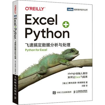 Excel+Python飞速搞定数据分析与处理费利克斯·朱姆  书计算机与网络书籍