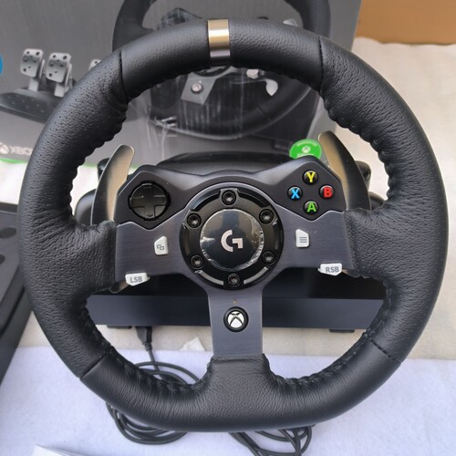 罗技G920电脑游戏游戏方向盘Xbox力反馈PC赛车模拟驾驶漂移