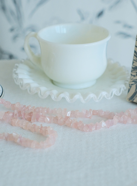 toccata vintage avon 雅芳 1988年 粉色 水晶 保存品项链