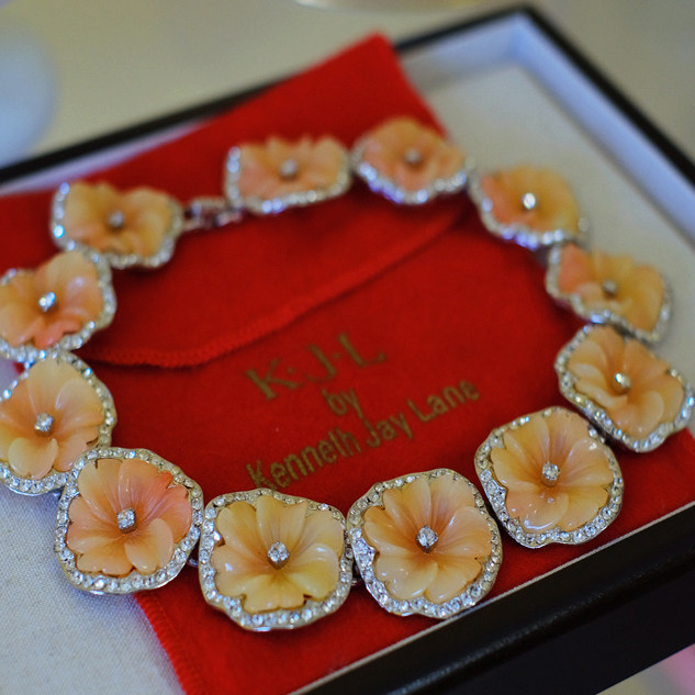 vintage toccata KJL 三色堇 橙色 项链,饰品/流行首饰/时尚饰品新,项链,淘宝优惠券,粉丝福利购,淘宝优惠卷