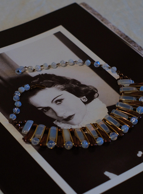 vintage toccata west germany 西德 埃及复兴风  琉璃 项链