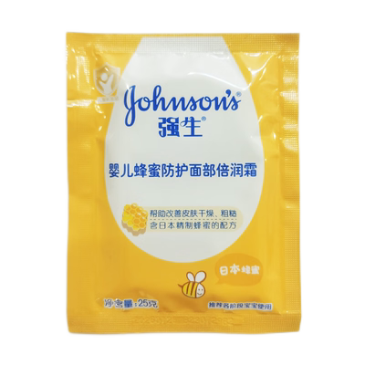 强生婴儿蜂蜜防护面部倍润霜