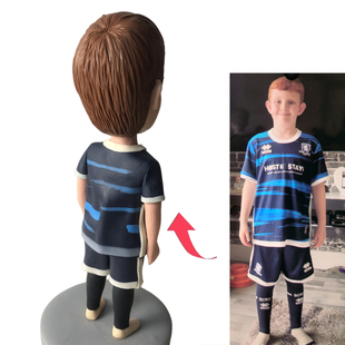 照片定制软陶人偶可做生日礼物毕业礼物圣诞节礼物情人节礼物