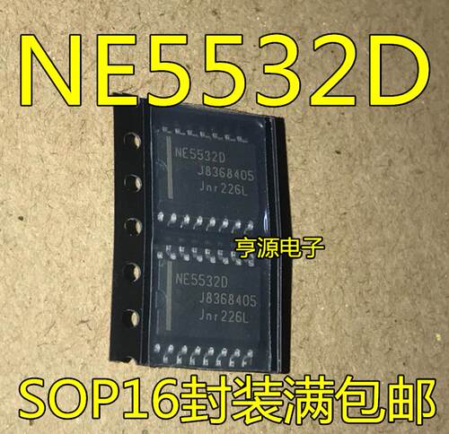 NE5532 NE5532D NE5521D  贴片/SOP-16 宽体7.2MM  全新热卖