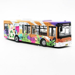 64厦门45路公交车专线模型开端周边玩具礼品手工制作定制网剧