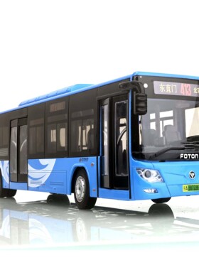 北京公交合金车模八方达413路1:43福田欧辉新能源BJ6123C7BTB