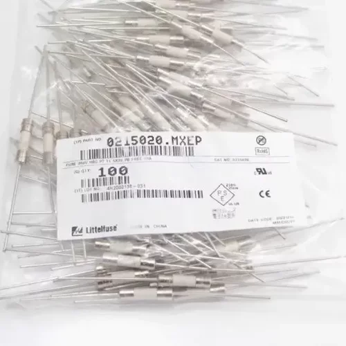 0215020.MXEP带引线陶瓷保险丝管