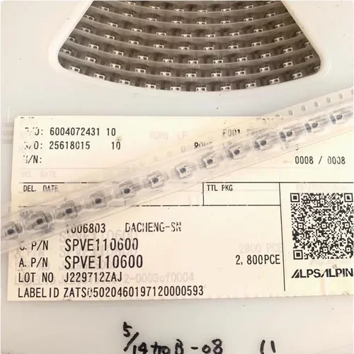 SPVE110600贴片3脚带柱检测开关