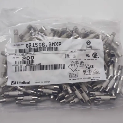 021506.3MXP6.3A250V保险丝管