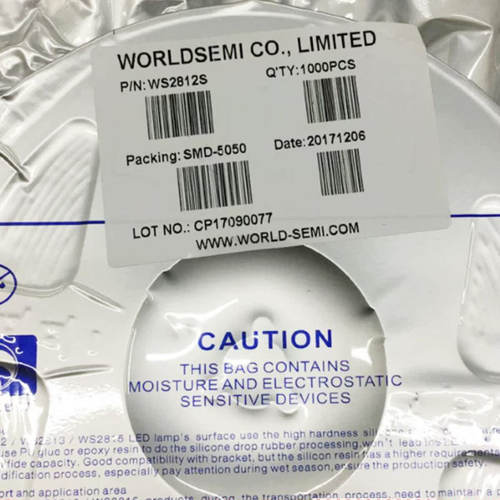 WS2812S六脚灯珠5050-6华彩威