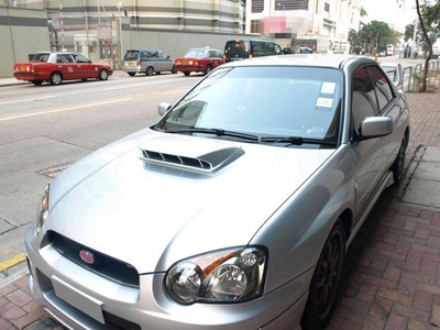 适用于斯巴鲁04-05年翼豹IMPREZA GD GG WRX STi 改装机盖通风口