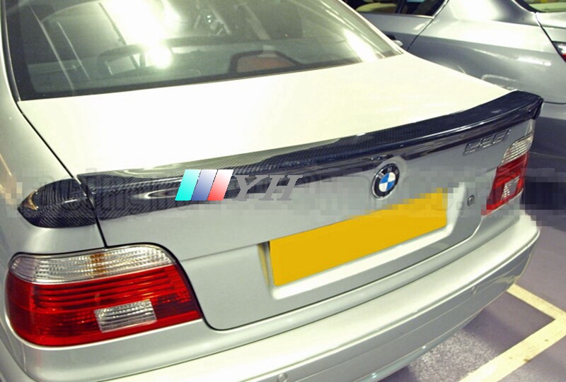 탄소 섬유 BMW 97-03 E39 5 시리즈 525I 530I 540I M5 528I A 리어 윙에 적합