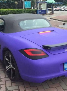适用于碳纤保时捷2006-2012年CAYMAN BOXSTER 987 TA款尾翼