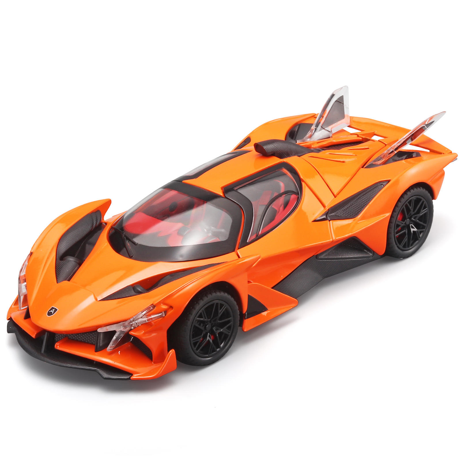新款 1:24阿波罗EVO 合金车仿真 潮玩时尚摆件 男孩礼物 澄海玩具