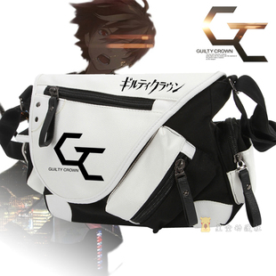 动漫斜挎包 罪恶王冠 周边书包 二次元 男女背包单肩包帆布旅行包