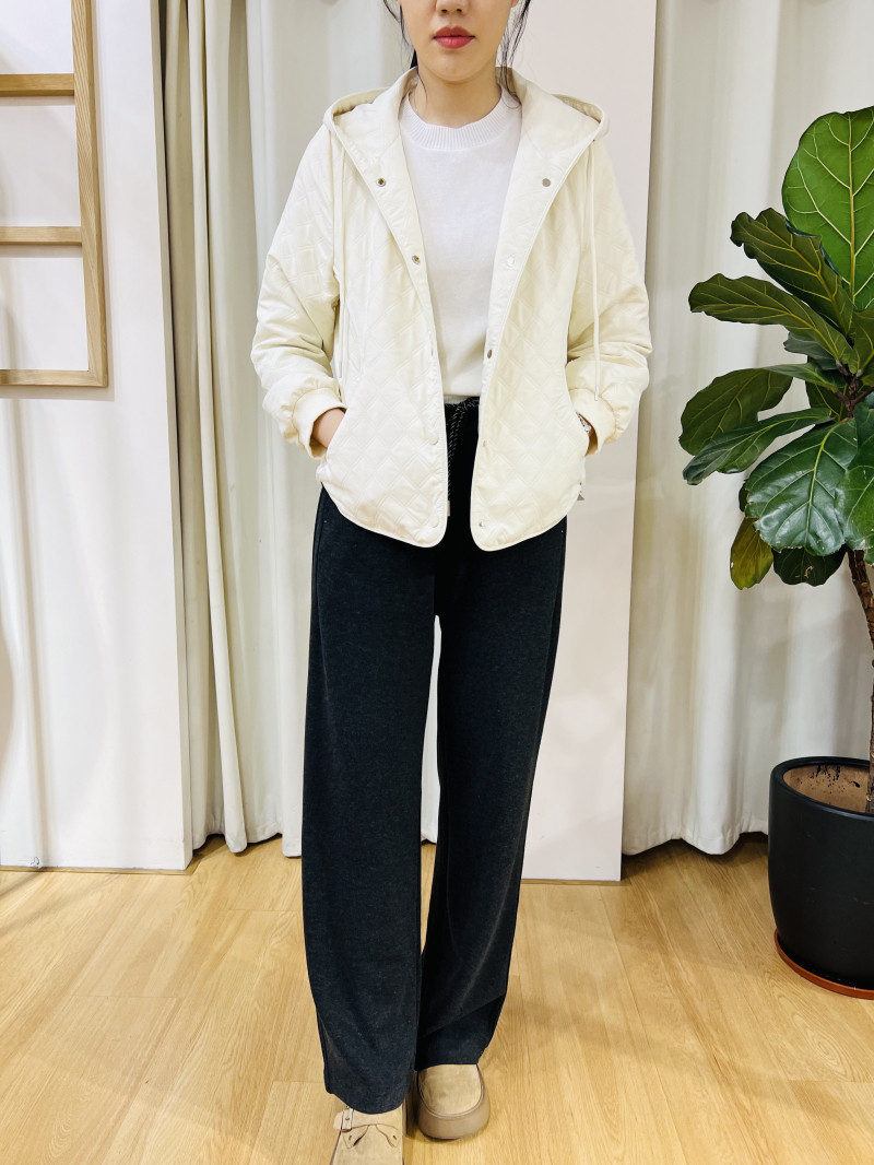 I+now品牌2025年冬季新款时尚百搭宽松显瘦连帽棉服外套