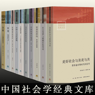 中国社会学经典文库全套10册第一辑 金翼 一个中国家族的史记 银翅 中国人行动的逻辑 村落的终结 小镇喧嚣  正版书籍