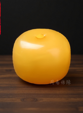 天然原矿老蜜蜡老型桶珠腰珠