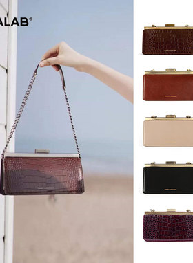 Tammy&Benjamin牛皮法棍包斜挎包腋下包 特价不退换！