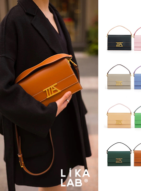 TITA MADRID新款高级感真皮包单肩斜跨手提包小众设计气质小方包