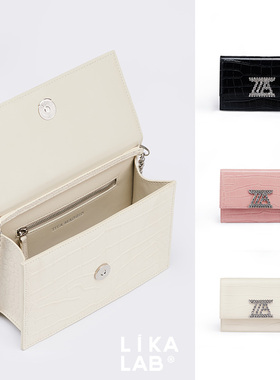 TITA MADRID西班牙小众设计品牌SPIGA系列鳄鱼纹牛皮单肩斜挎包包