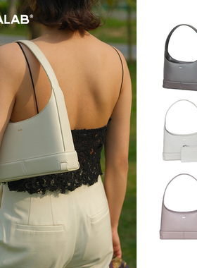 FORMS 新款the one意大利进口头层牛皮腋下包单肩小众设计师包包