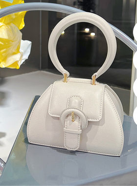 COCHAINS官方正品授权carry mini牛皮手提包高级感轻奢小众手挽包