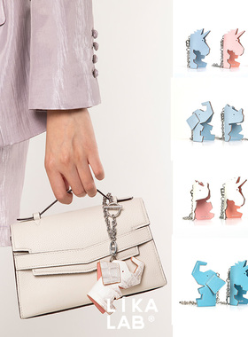 Beau Blank牛皮小动物挂件2023春夏Epsom包包挂件小众设计品牌