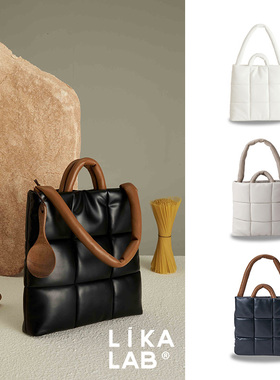 TheYellowShop21秋冬Big Buddie Bag大号环保皮手提托特包单肩包