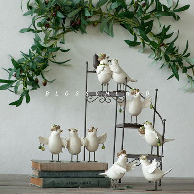 做旧家庭园艺暖暖半岛树脂小清新