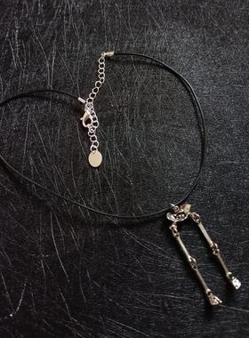 简约个性骷髅骨架锁骨链