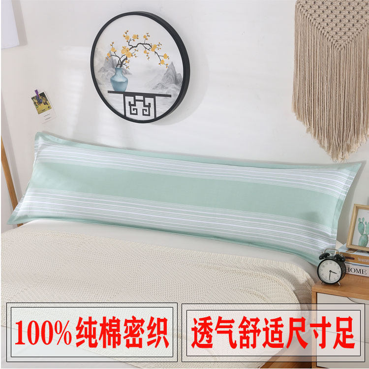 四季家用新款老粗布舒适枕头套