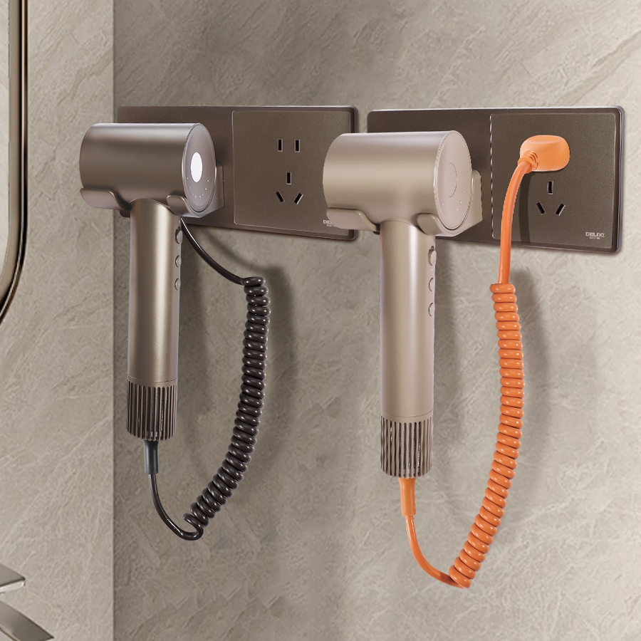 全季桔子酒店同款莜麦高速电吹风机壁挂负离子大风力护发速干风筒