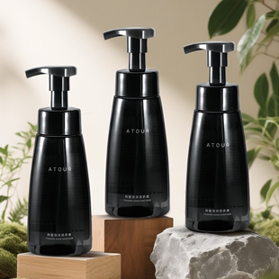 亚朵酒店同款ATOUR檀香型家用清洁消毒留香安洁牌抑菌泡沫洗手液